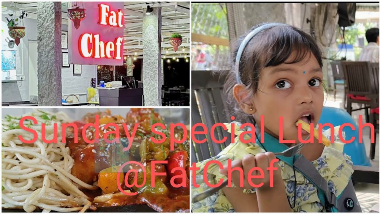Sunday Special Lunch at The Fat Chef @RJKavitaunplugged @thefatchef4085 #sizzlers #foodvlog