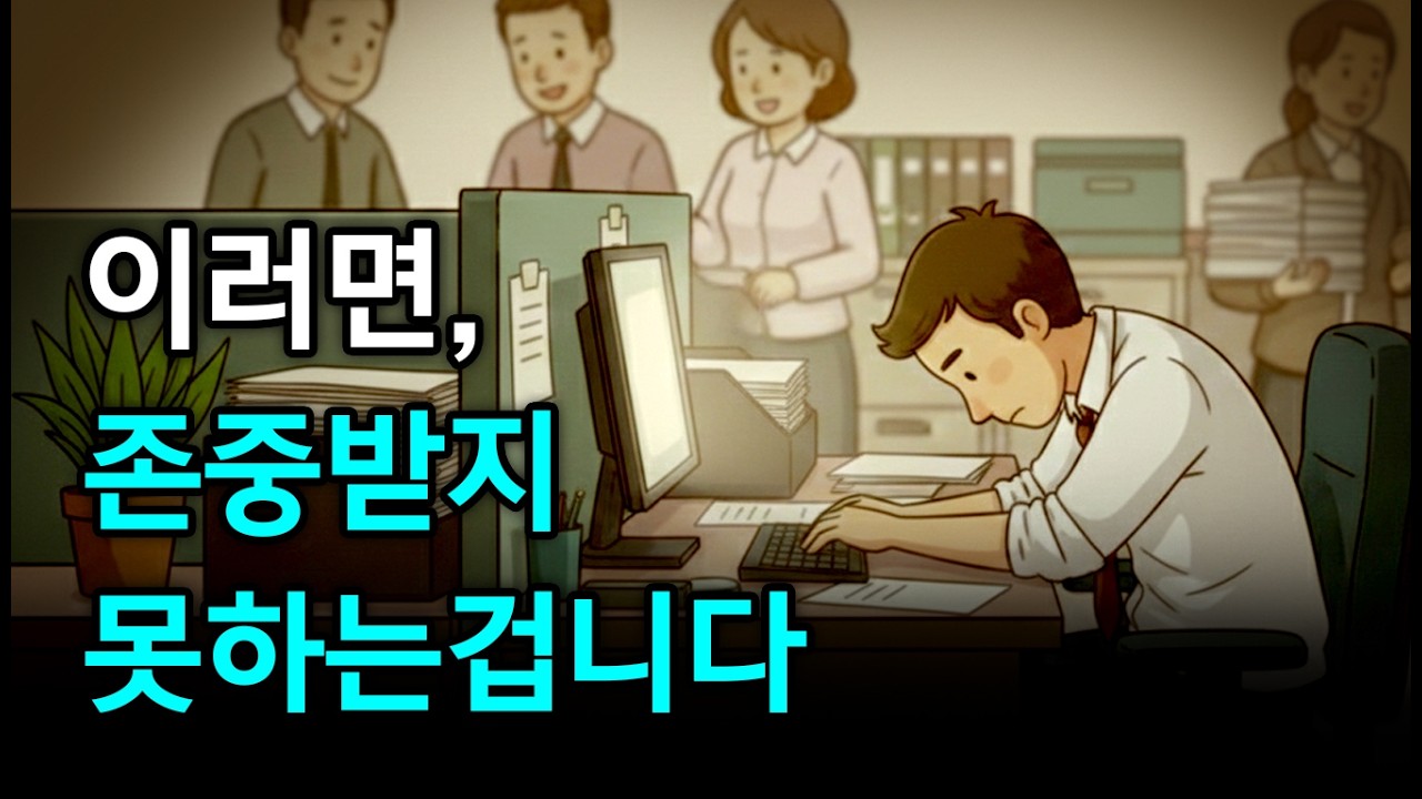 왜 나만 항상 편한 사람이 되는 걸까 | 직장에서 존중 받지 못하는 순간들- 인간관계,멘탈관리,현실공감,직장인공감,팀플,상사,동료(라이프코치뷰)133