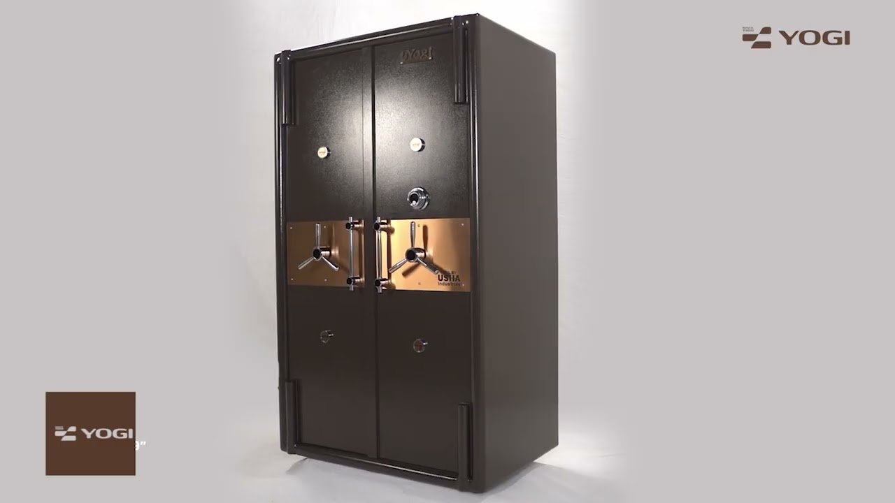Usha Industries | Manufacturer of Yogi 72″H x 42″W x 30″D Double Door Safe