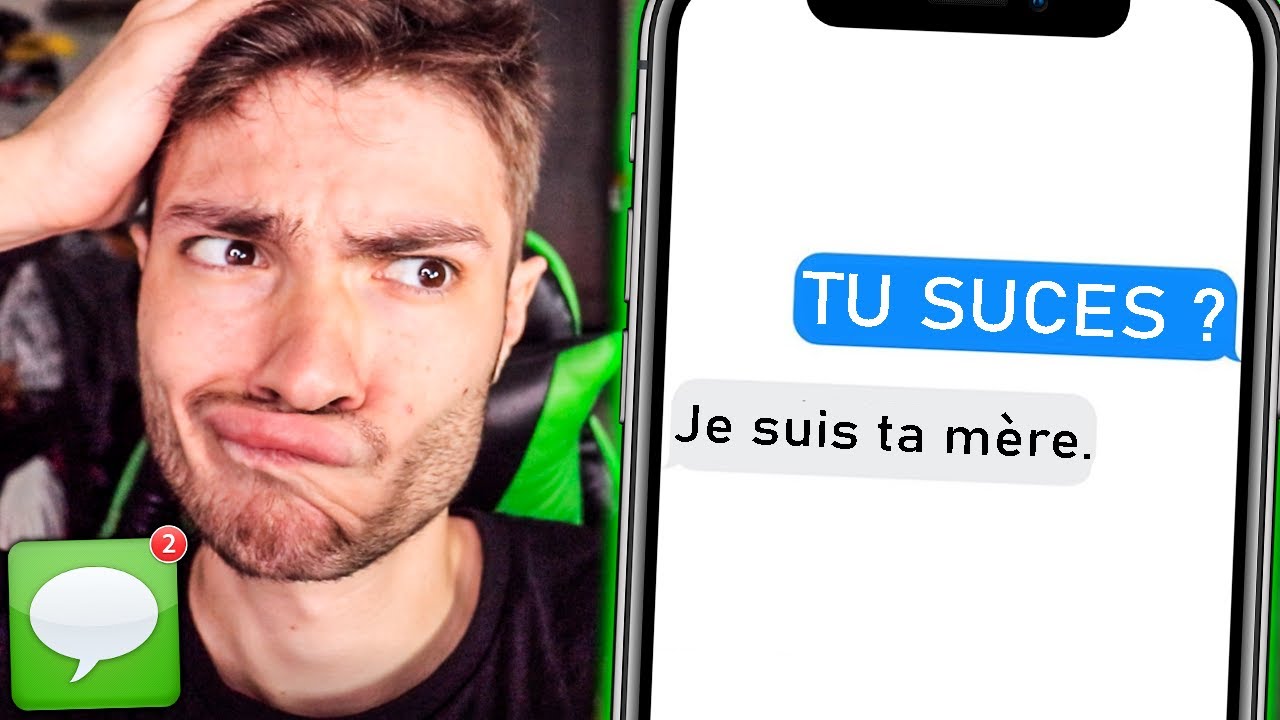JE LIS VOS SMS LES PLUS CHOQUANTS ! (C'est drôle)