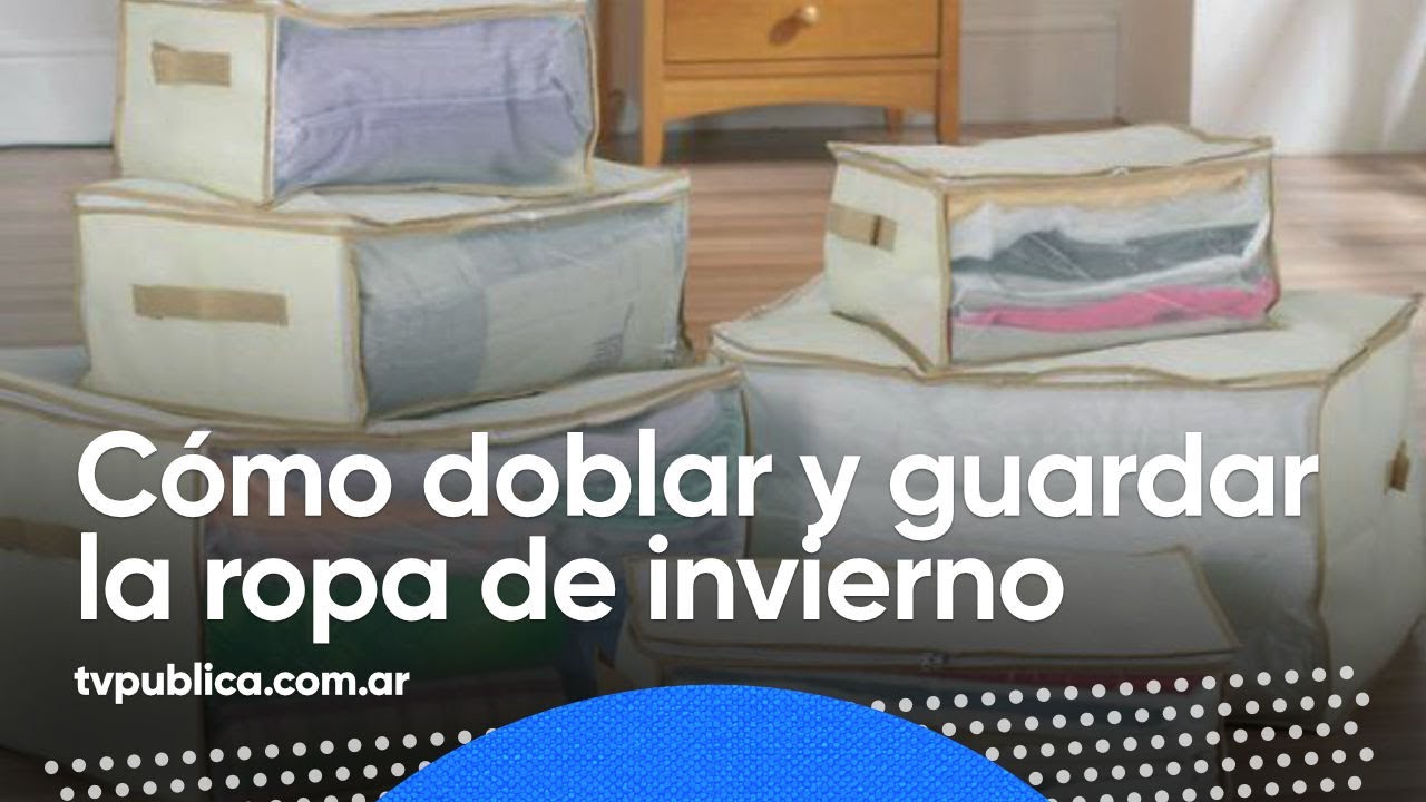 Cambio de temporada: ¿Cómo guardar los abrigos de invierno? - Mañanas Públicas