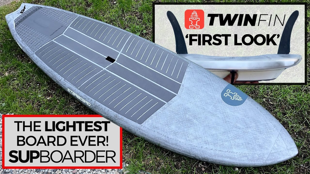 Starboard Twin fin... It's crazy light! / SUPboarder  'First Look'