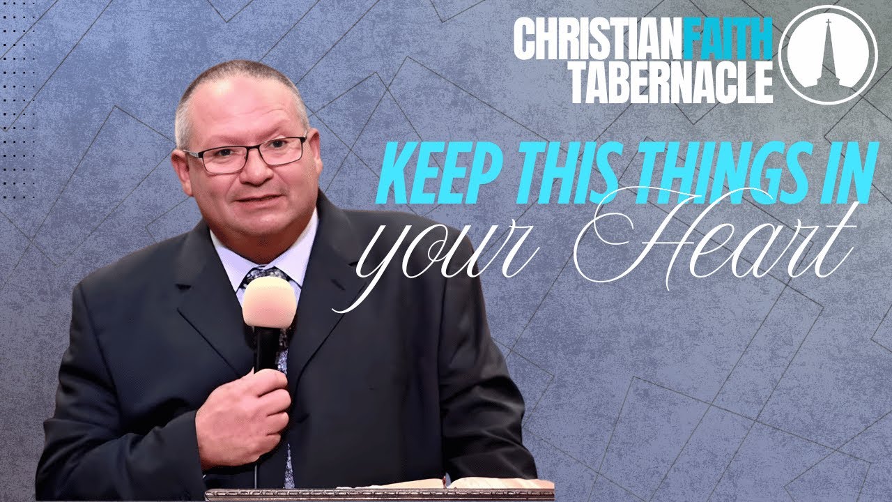 Keep this things in your heart
