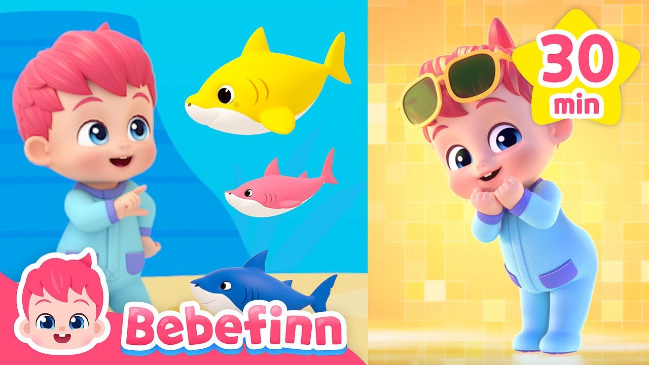 Kids Workout | 30-Min Fun Exercises | Sing & Dance Along with Bebefinn Nursery Rhymes