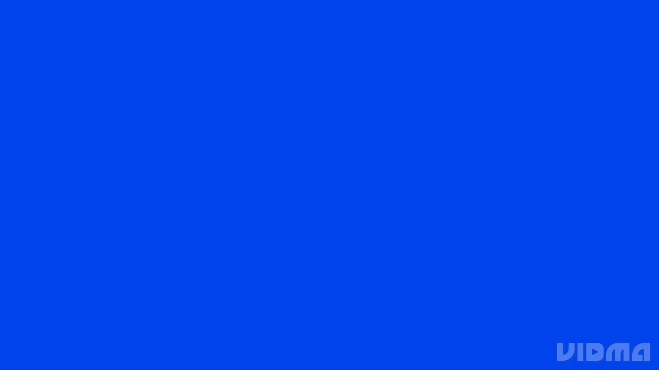 27 minutes pure Blue screensaver