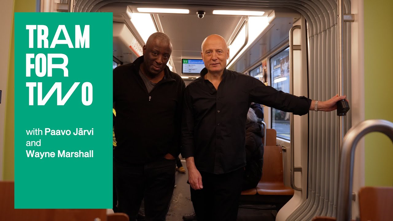 «Tram for Two» mit Paavo Järvi und Wayne Marshall