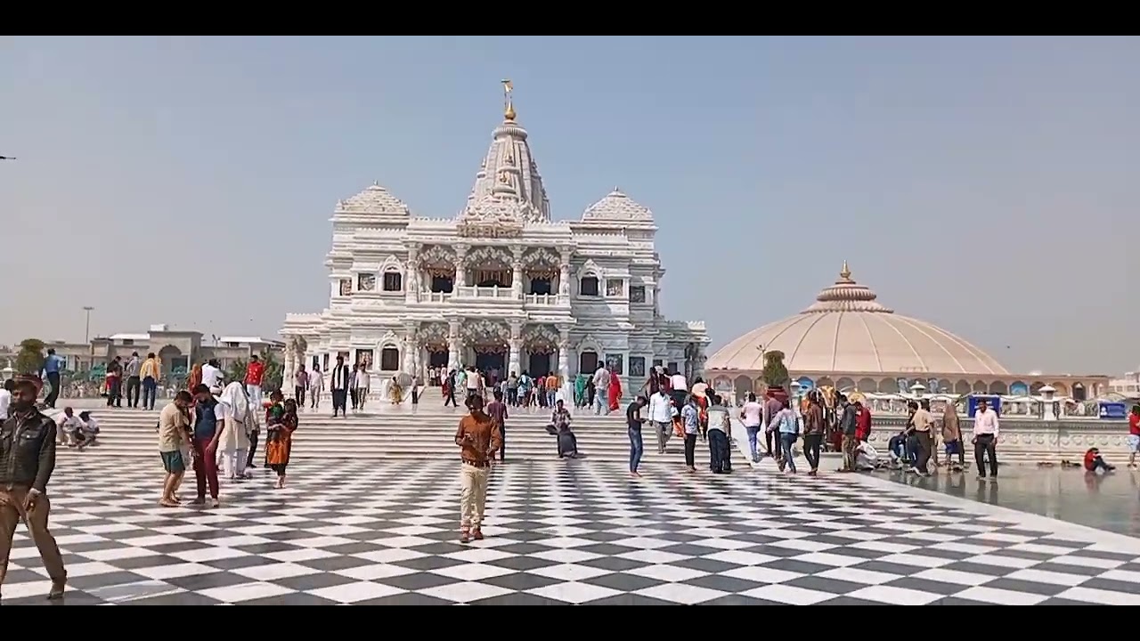 Vrindavan ❤|| Status of prem mandir|| Vrindavan ❣️Like share subscribe👈