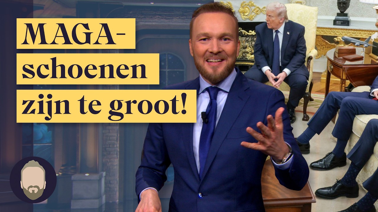 Trump deelt MAGA-schoenen uit aan alle medewerkers | LUBACH