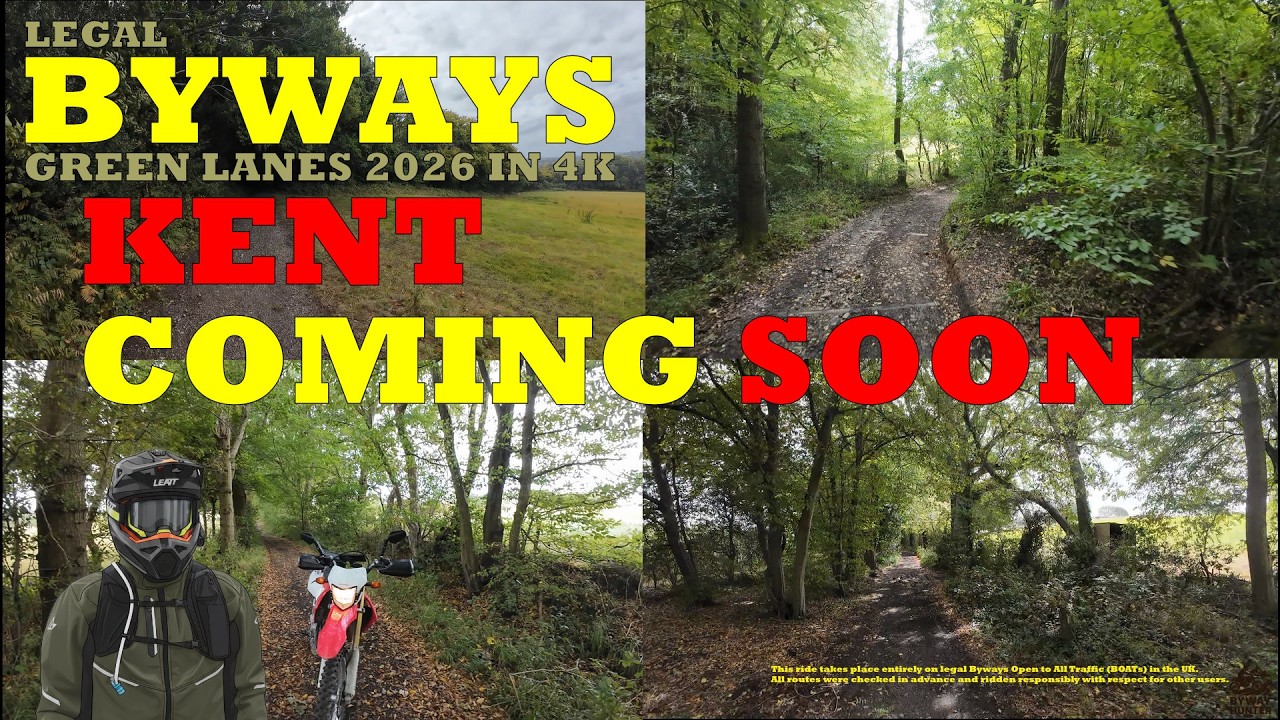 Coming soon, kent byways. in 4k.