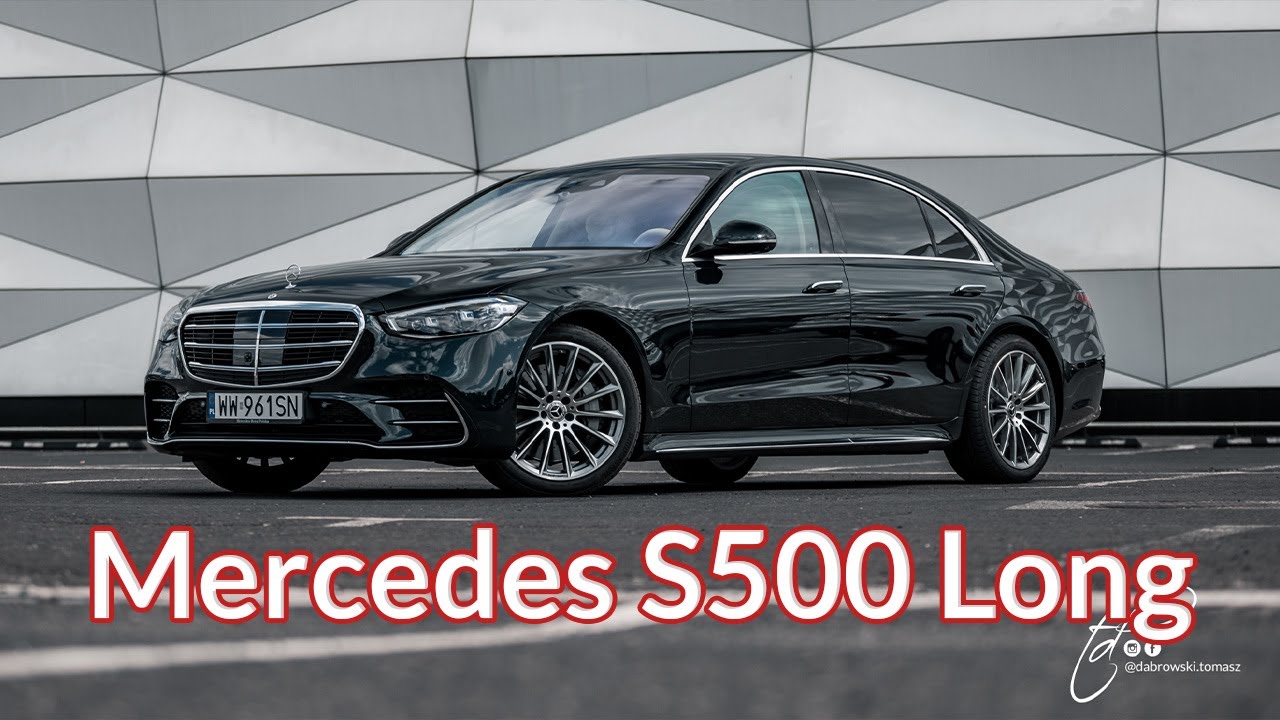 Mercedes W223 S500L 4Matic test PL Pertyn Ględzi