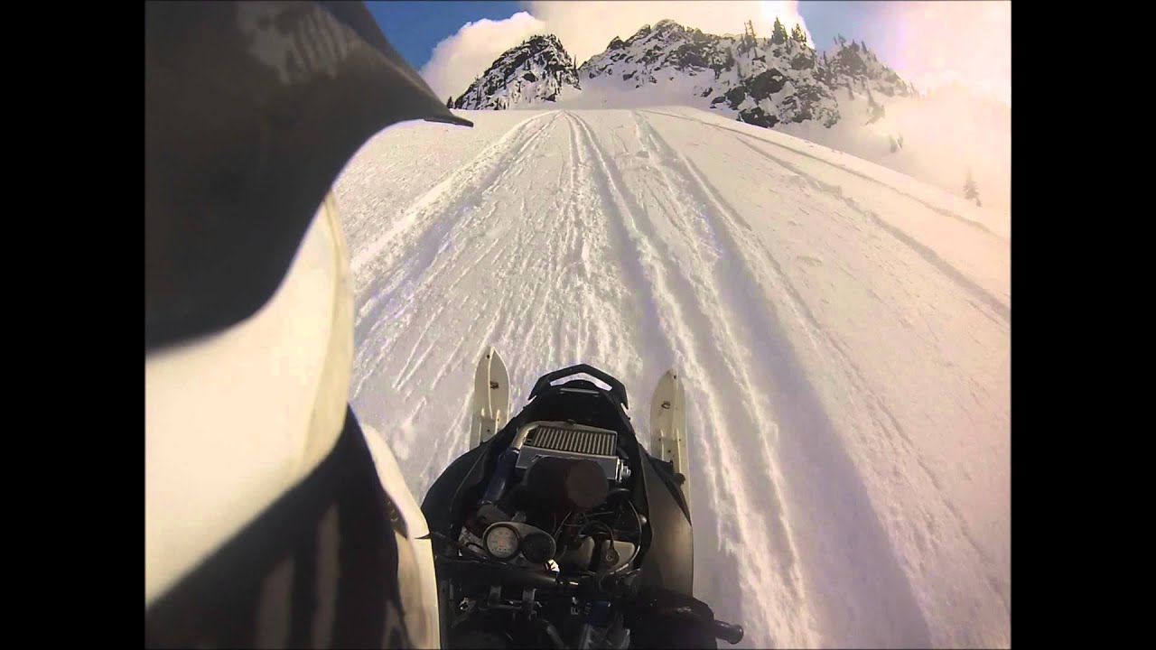 Turbo apex up Dixies chute in bc