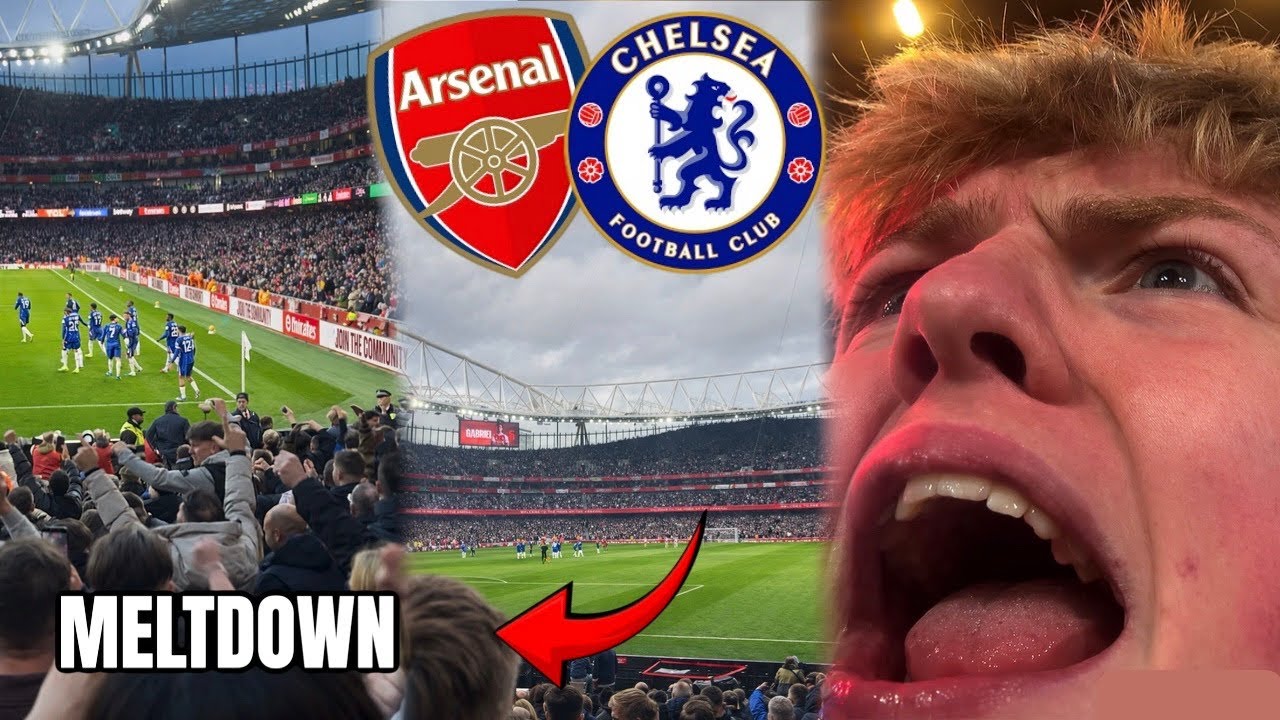 *MELTDOWN* As CHELSEA Lose MASSIVE London DERBY.. | Arsenal Vs Chelsea Matchday Vlog