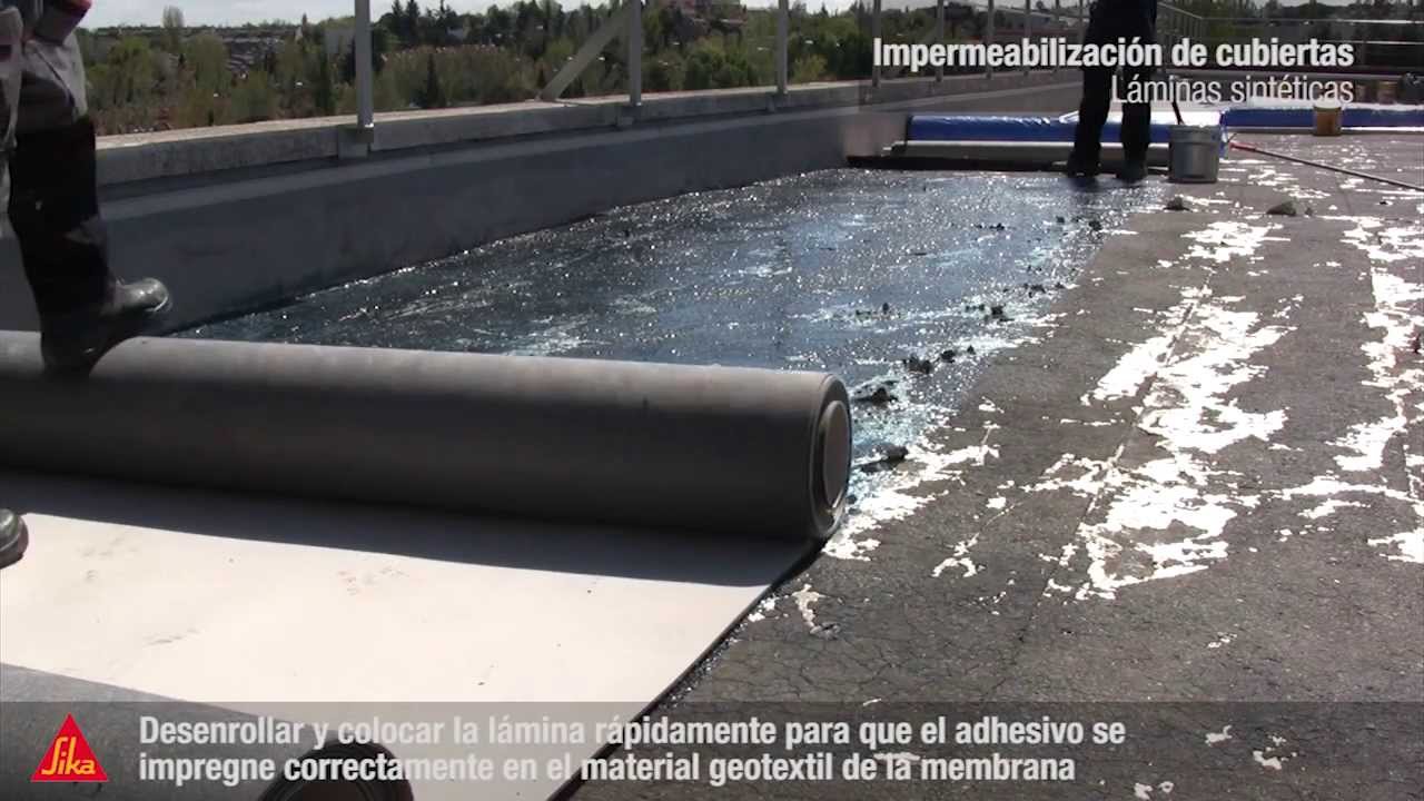 Impermeabilización de Cubiertas con Láminas Sintéticas Sika Sarnafil - Sika España