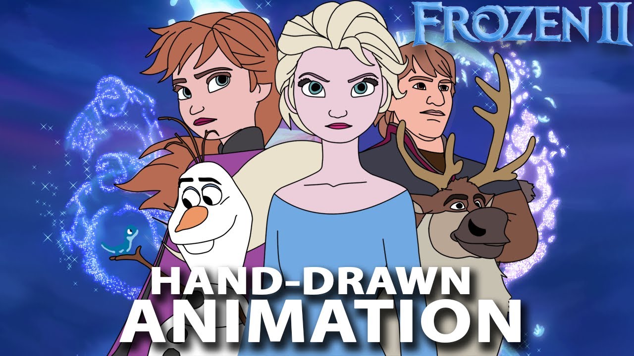 Frozen 2 Recap Cartoon Hand Drawn Animation