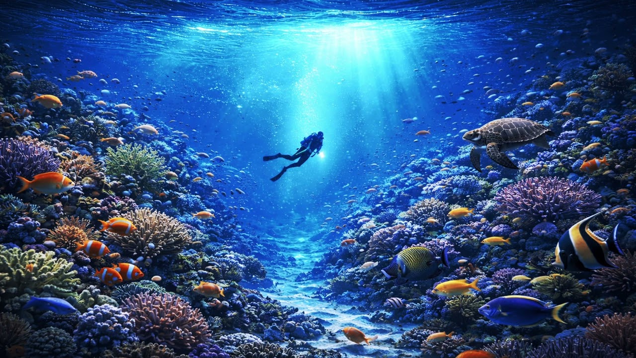 바다가 숨 쉬는 밤 | 수면·휴식 음악 | Midnight Ocean Breathing