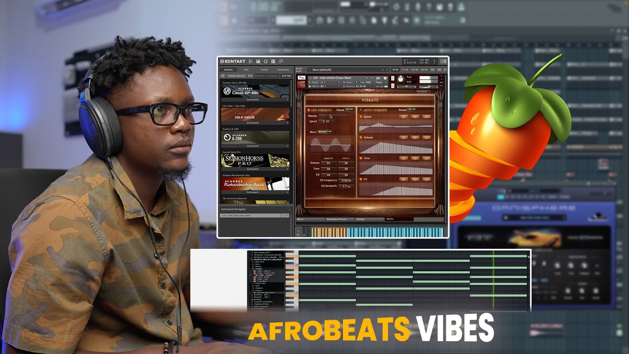 How to Make AFRO BEATS From Scratch | Fl Studio Tutorial