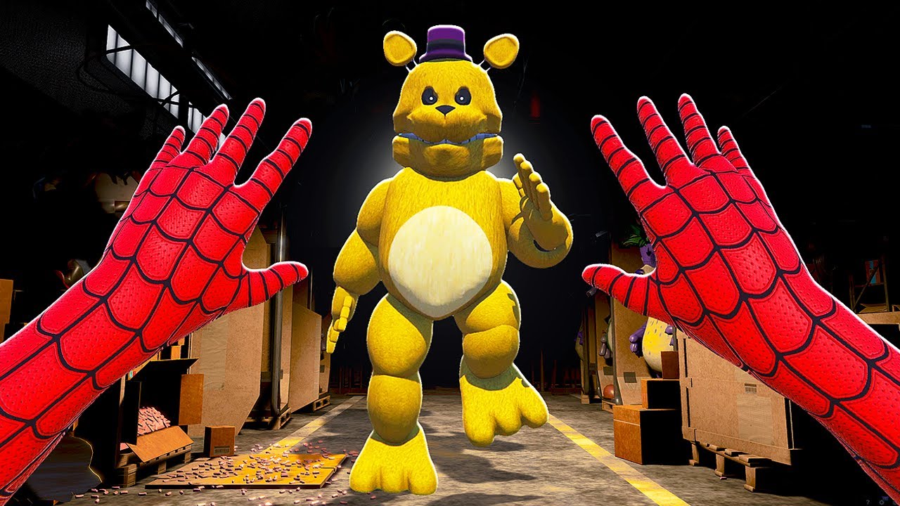 TERRIFYING Fast FNAF Animatronic Hunts Me - Bonelab VR Mods