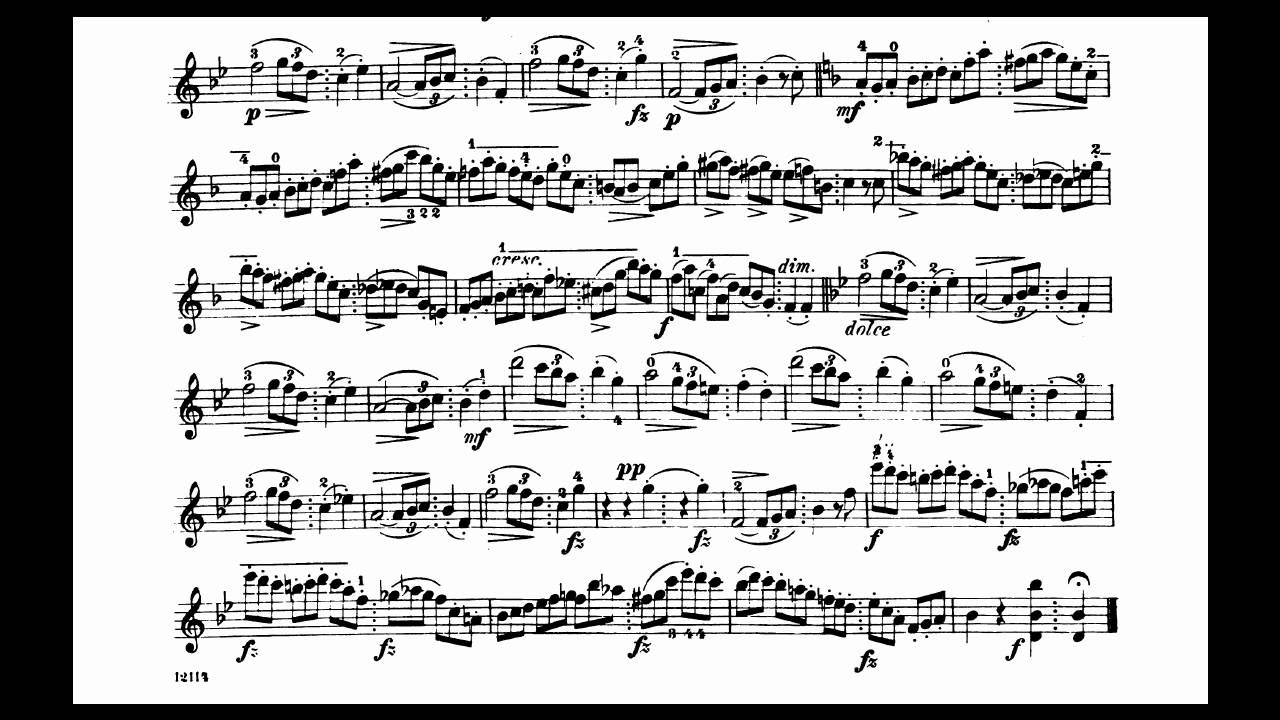 Metodo para violin Kayser - Ejercicio 17
