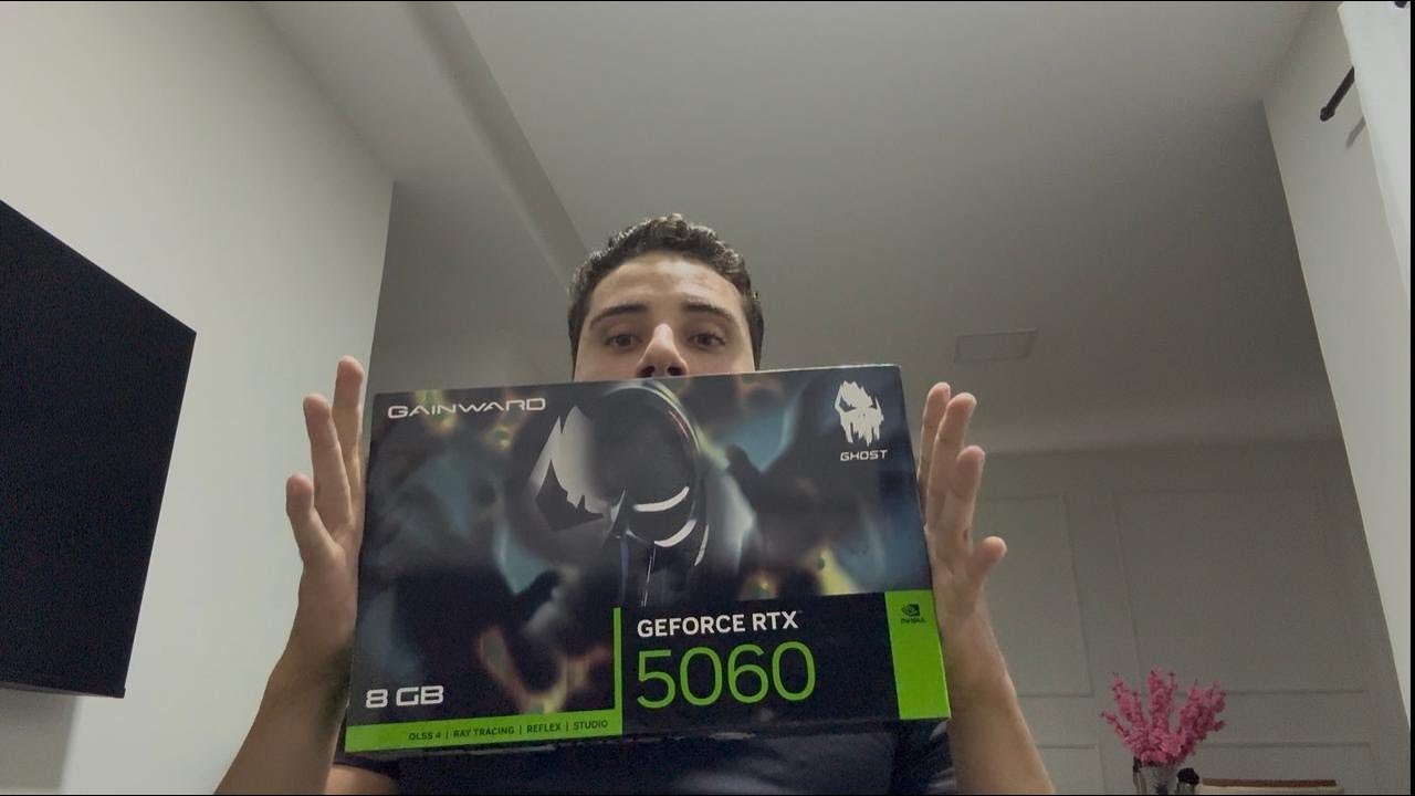 Unboxing RTX 5060 Gainward Ghost