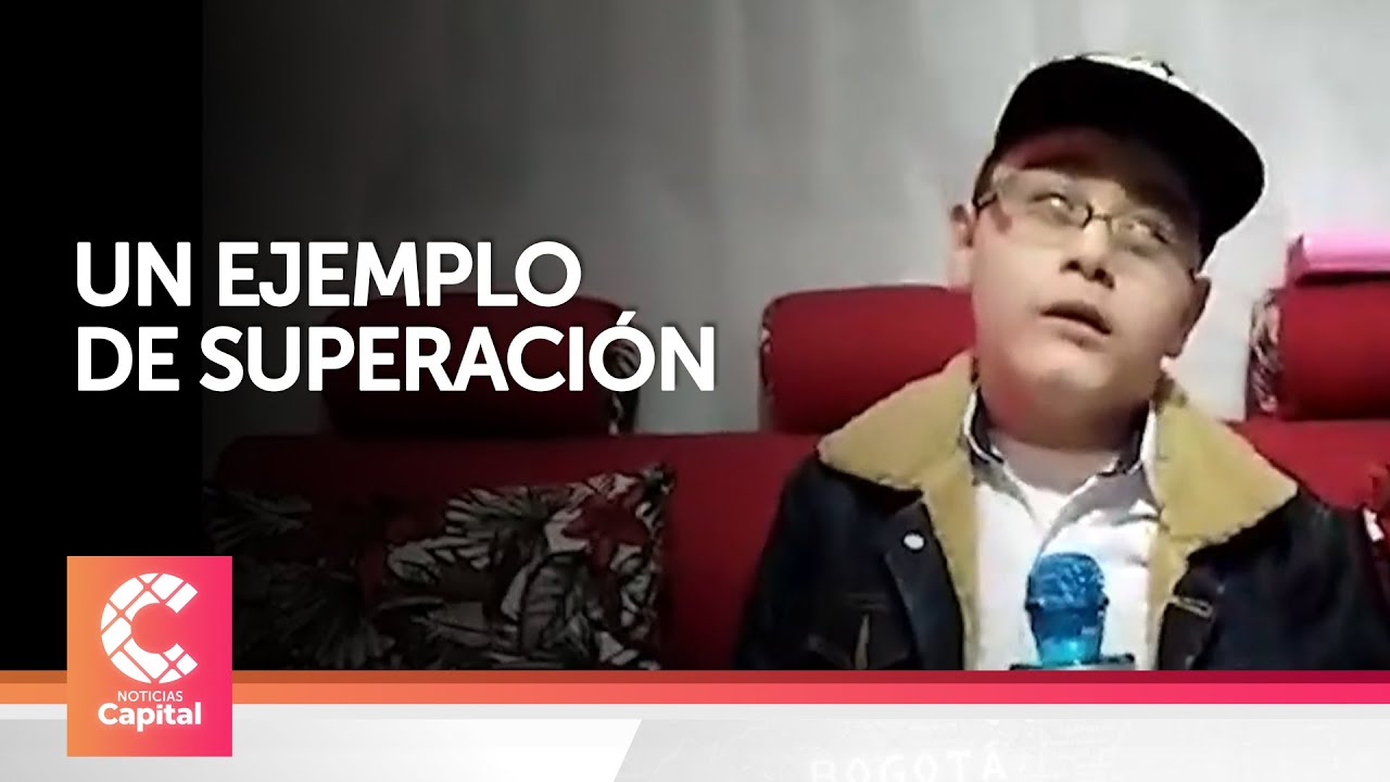 Niño cantante con parálisis cerebral, un ejemplo de superación