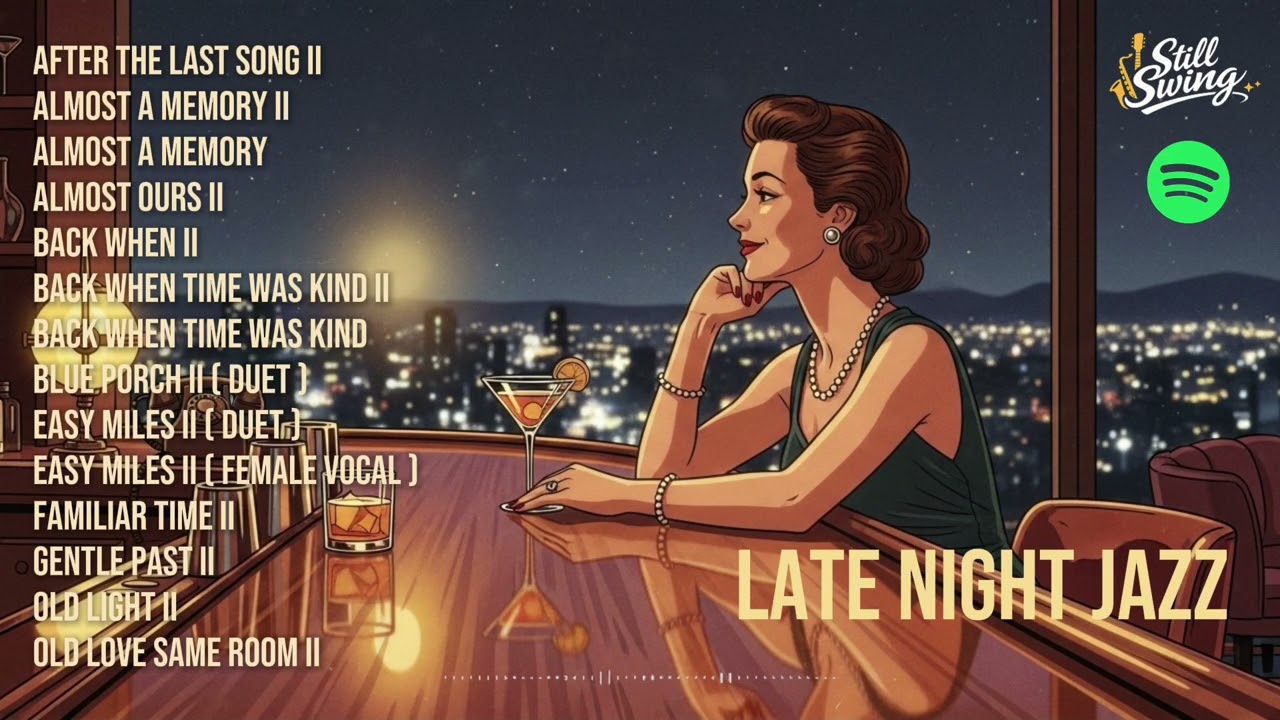 Late Night Jazz 🌙 Smooth Saxophone & Cozy Lounge Ambience for Deep Relaxation