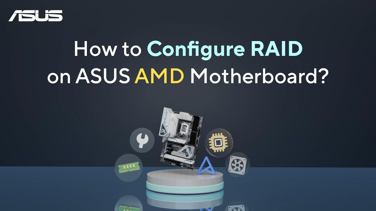 Как настроить RAID на материнской плате ASUS на базе AMD? | ПОДДЕРЖКА ASUS