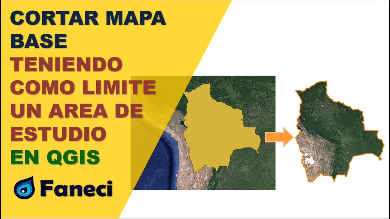 CORTAR MAPA BASE TENIENDO COMO LIMITE UN AREA DE ESTUDIO EN QGIS✅