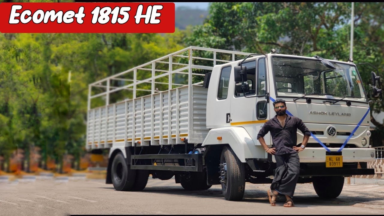 Ashok Leyland Ecomet Star 1815 HE Sleeper Truck - Adimalikkaran