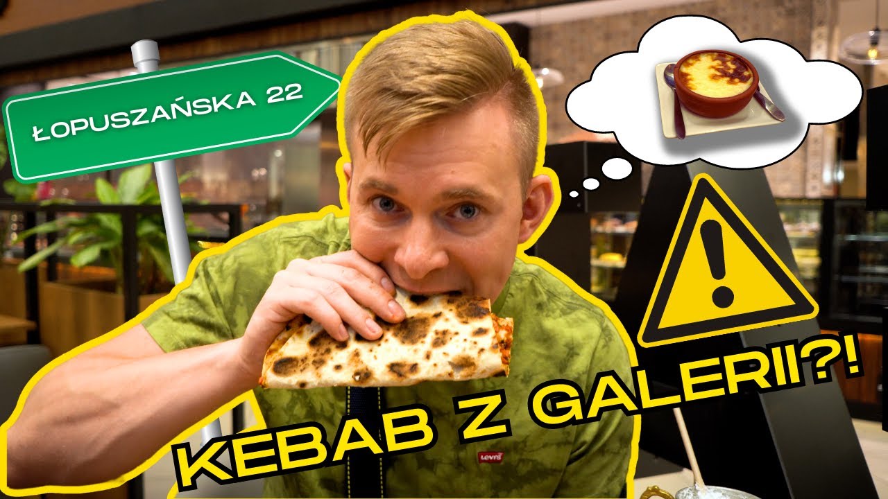 KEBAB z GALERII polecany przez MrKryhe!? Sprawdzam ADANA kebab w MEAT Point | TEST JEDZENIA
