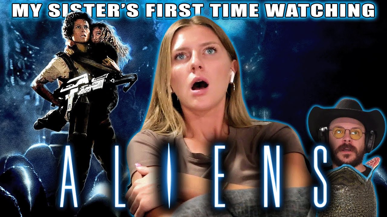 My Sister's First Time Watching Aliens (1986) | Berly's Movie Reaction | Mama is Mad!