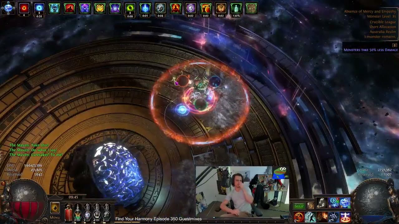 Storm Brand Crucible Staff Becomes A Great Bosser and Uber Slayer As Storm Brand Always Does