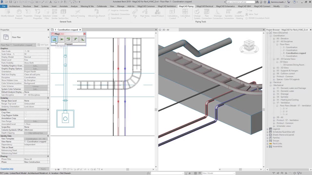 Explore the top features of MagiCAD 2020 for Revit