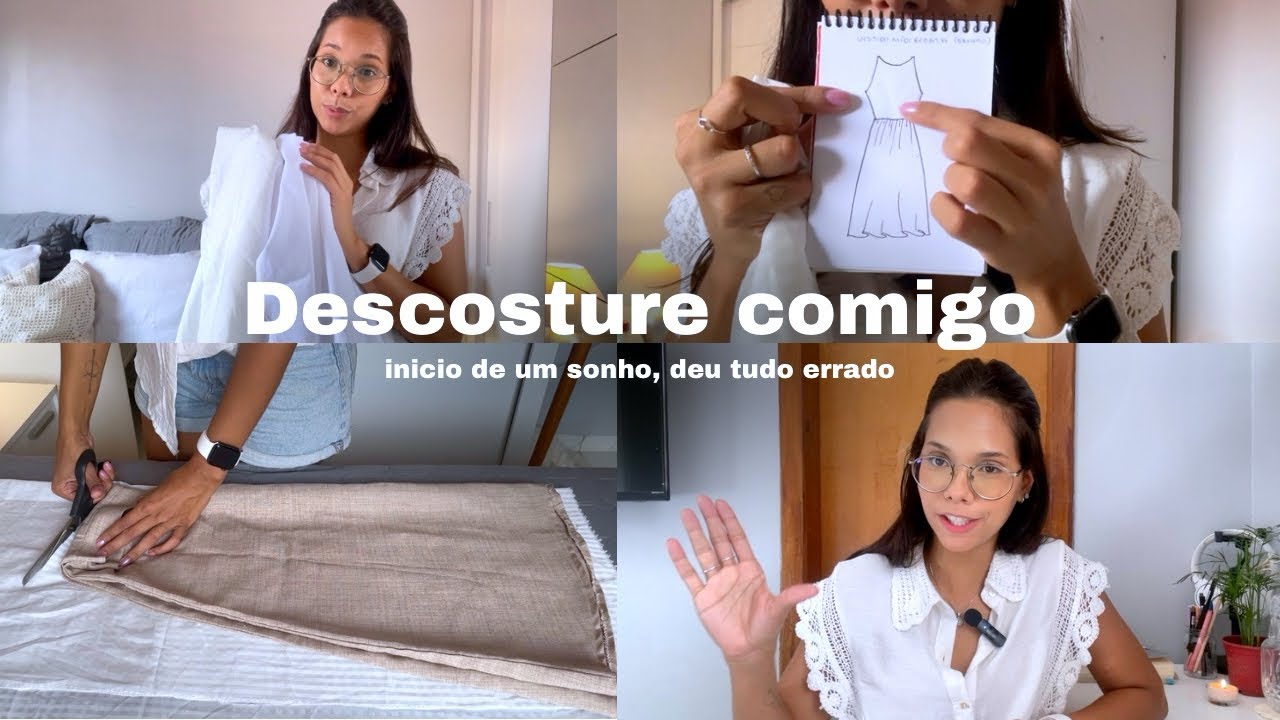 Estraguei o tecido, o forro, frustração e quando é hora de deixar a costura pra depois 