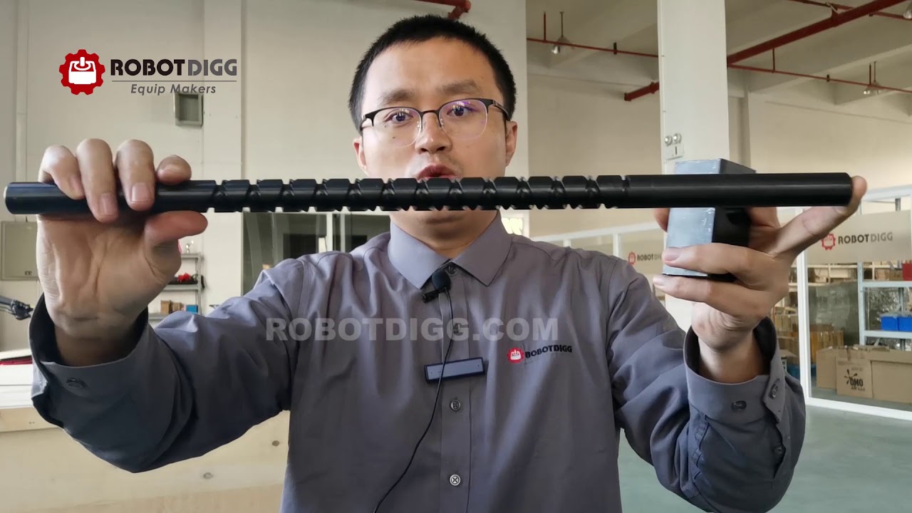 RobotDigg reciprocating or reversing screw with block
