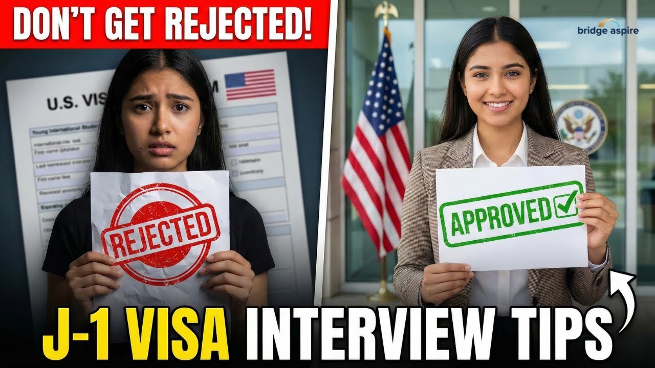J1 Visa Interview Questions and Answers (2026 Guide) | Rejection Reasons & Tips How To Get Approved