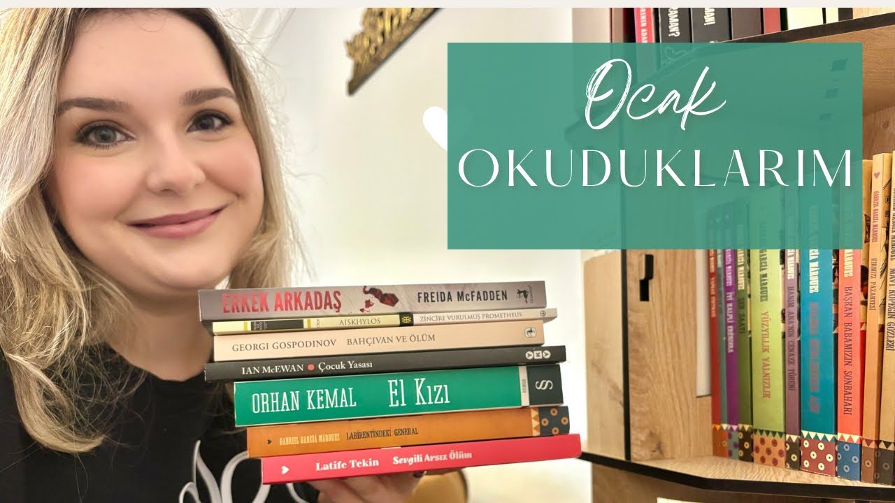 OCAK AYINDA OKUDUĞUM KİTAPLAR | KİTAP ÖNERİLERİ | YILLIK 100 KİTAP HEDEF 📚