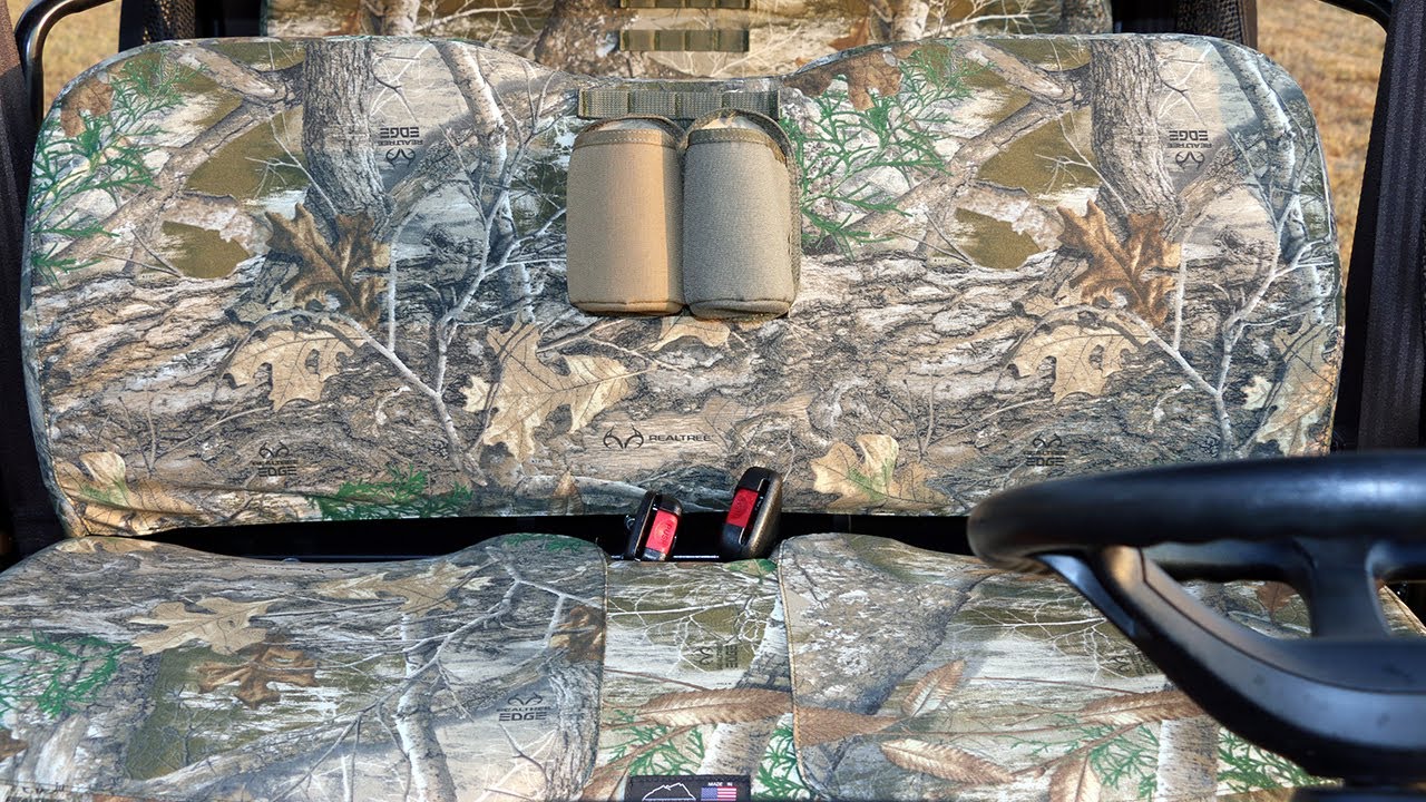 XUV625/825/855 John Deere Gator&trade; Seat Cover Installation
