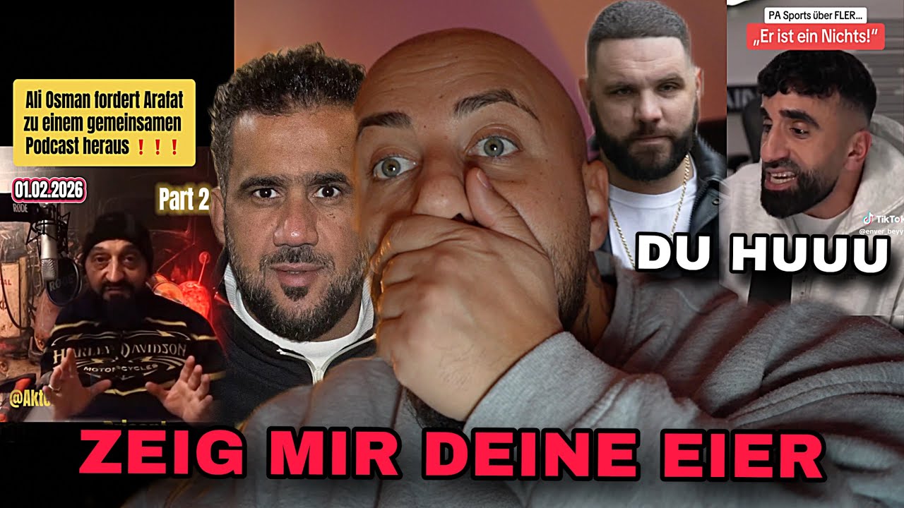 ALI OSMAN FORDERT ARAFAT HERAUS 😱 PA CRASHOUT AUF FLER ‼️
