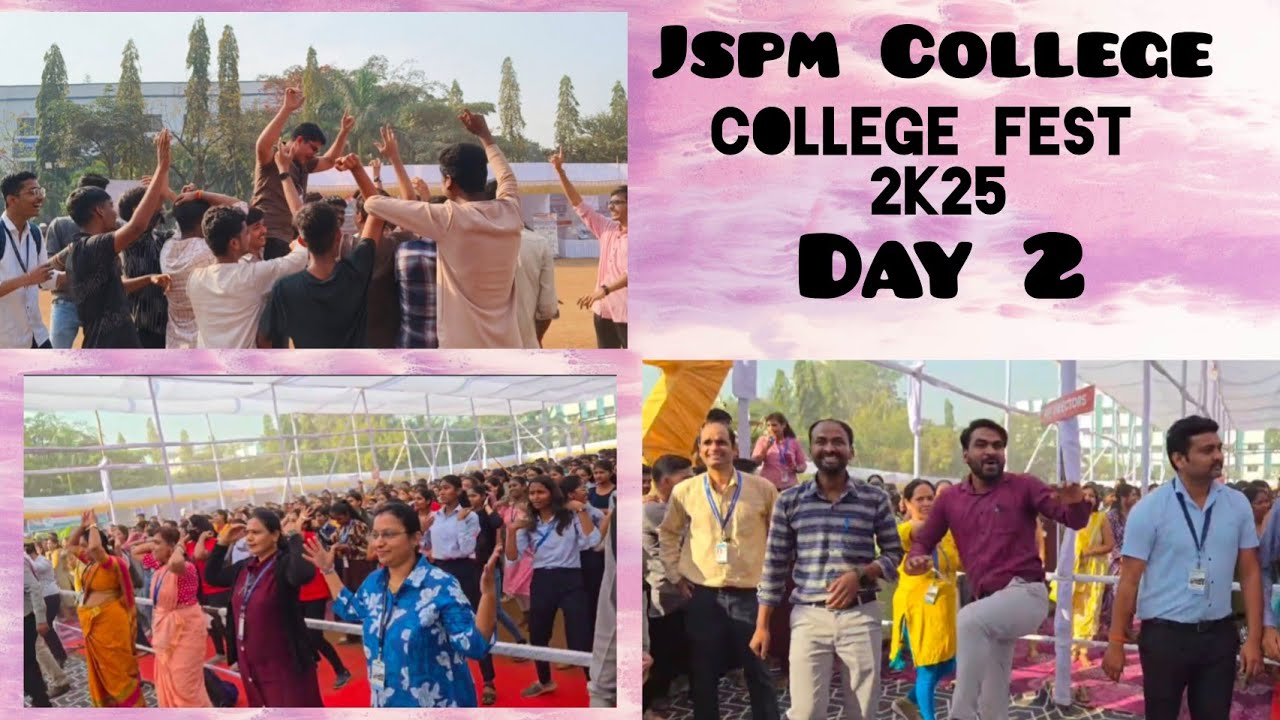 JSPM's JSCOE HADAPSAR | COLLEGE FEST 2025 | PUNE ENGINEERING COLLEGE |
