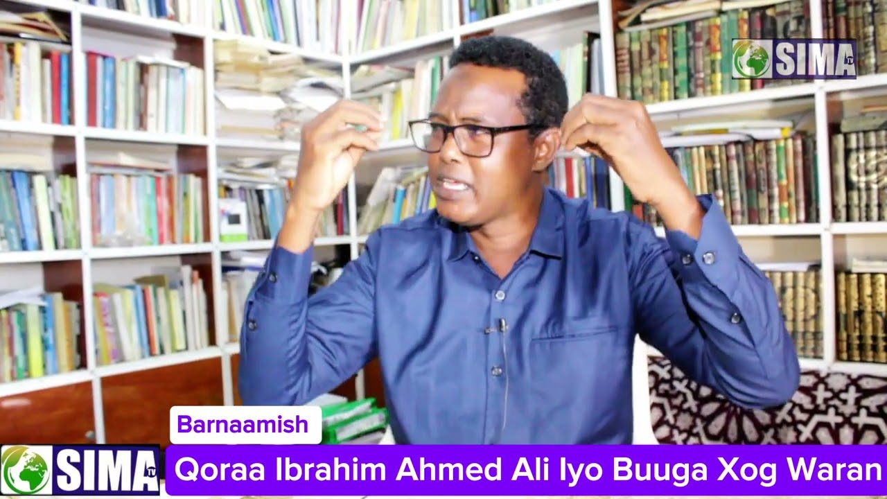 Qaybta 2aad Qoraa Ibrahim Ahmed  Ali ( Xeer Ciise) oo wax ka iftiimiimay buuga Xog waran