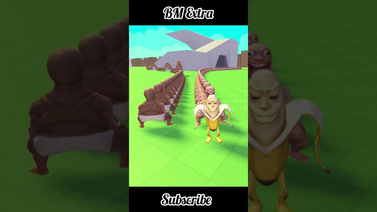 Banana Boss with Bad face mans #roblox #amazingroblox #robloxavatar #viral #shorts