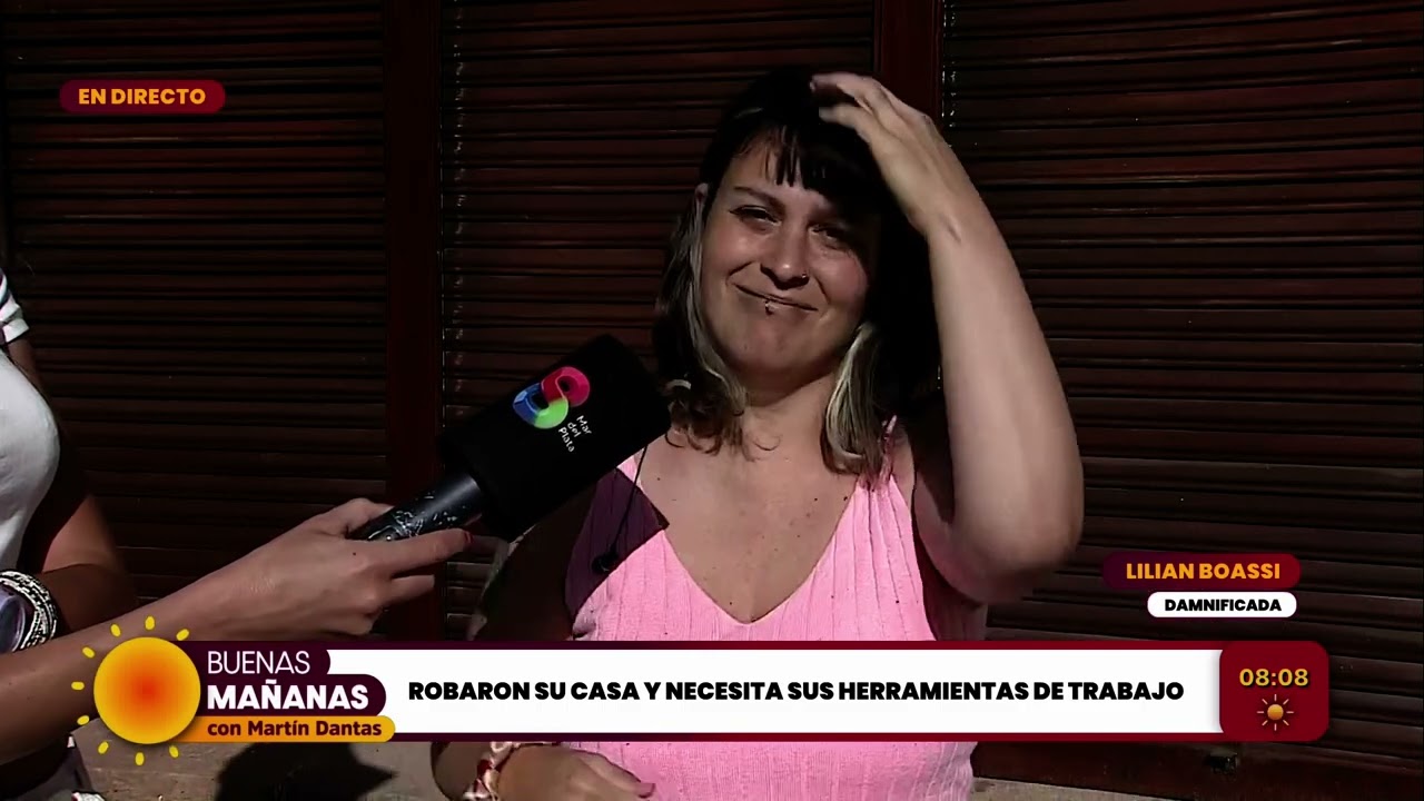 SE LLEVARON SU CÁMARA Y ELEMENTOS DE TRABAJO