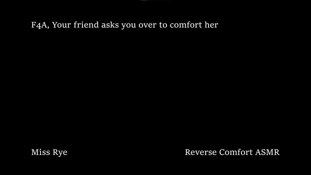 F4A, Reverse comfort for an existential crisis. Mute listener, Distressed Speaker