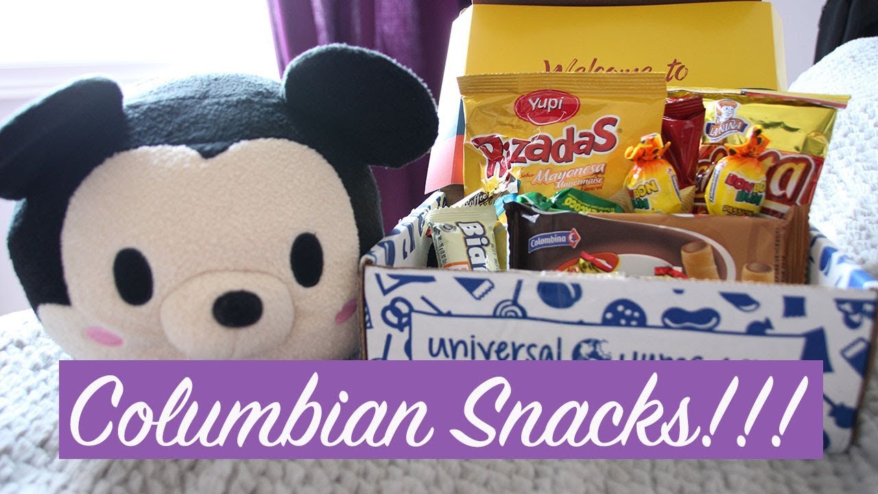 UNIVERSAL YUMS: Snacks from Columbia!!!