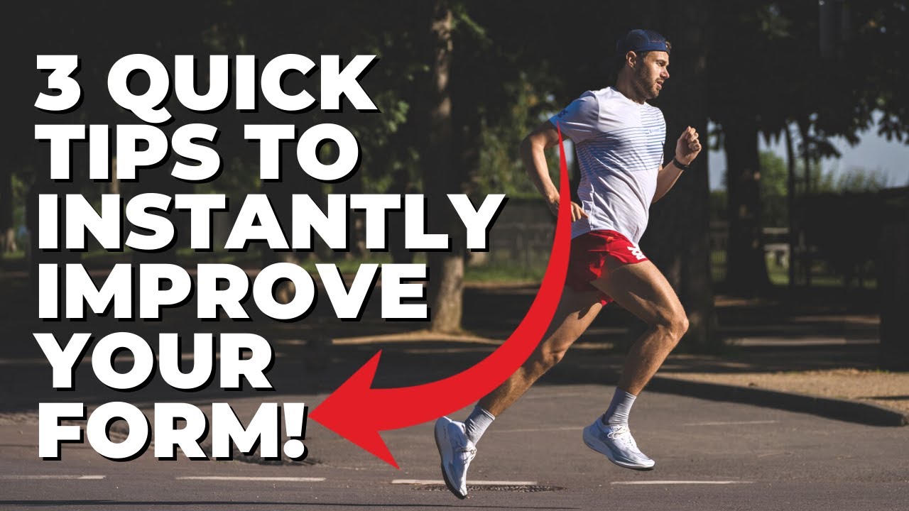 How to Run Properly & INSTANTLY Improve Your Running Form & Technique - 3 SIMPLE TIPS!