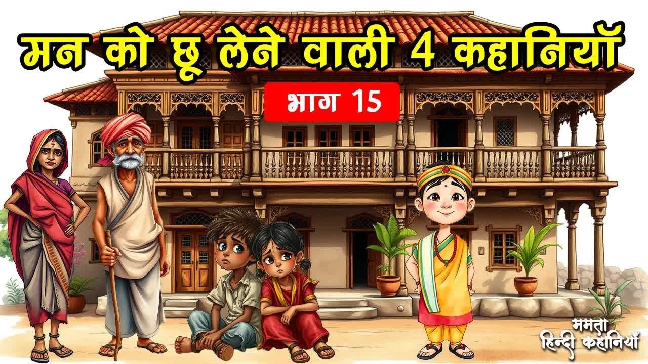 🔴भाग 15  मन को छू लेने वाली 4 कहानियाँ । Hindi kahaniyan  हिन्दी कहानियाँ । Rochak Hindi Kahaniyan.