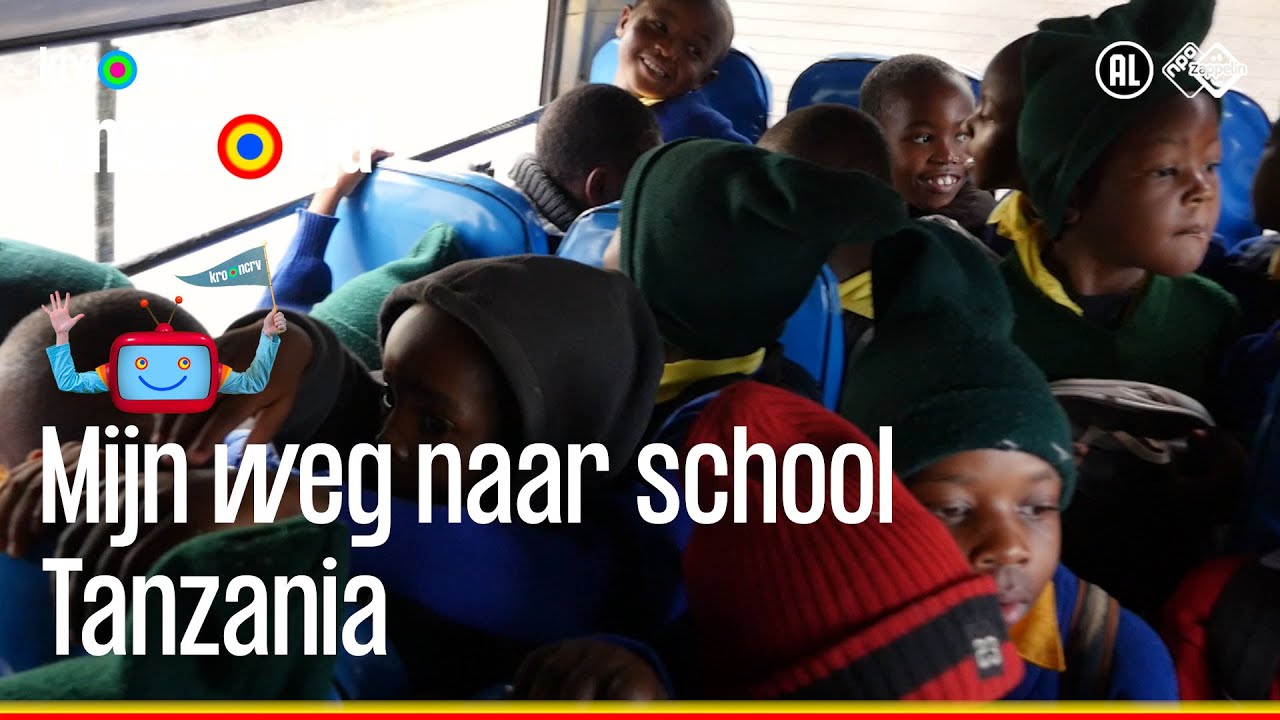 🚗🛴⛵️🛸🚠🛩 Tanzania | Mijn weg naar school (Kindertijd KRO-NCRV)