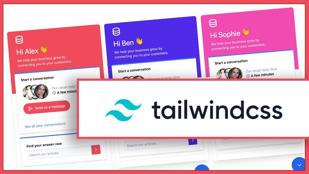 Building Intercom's Messenger UI with Tailwind CSS