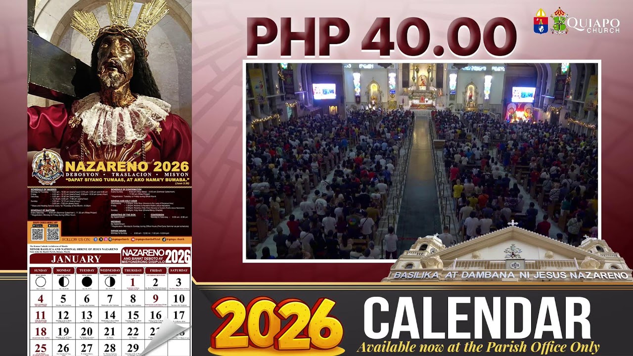 #QuiapoChurch 5AM LIVE MASS • 28 December 2025 • Feast of The HOLY FAMILY of Jesus, Mary and Joseph