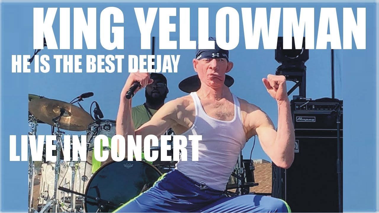 KING YELLOWMAN Live in Amsterdam Concert The Best Jamaican DEEJAY Dancehall Reggae Music